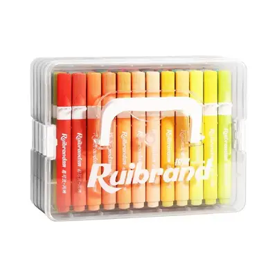 Ruipai 587 silinebilir akrilik marker seti, yumuşak uçlu