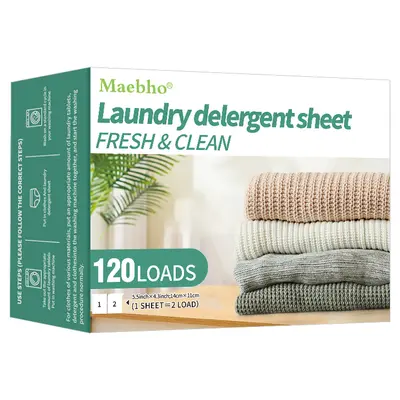 Long-Lasting Fragrance Laundry Sheets for Washing Machines - 6