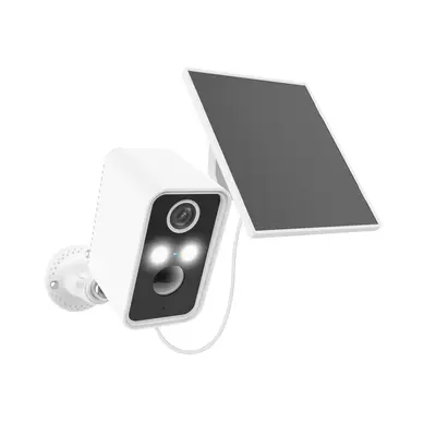 Cross-border solar-powered surveillance camera indoor and outdoor high-resolution night vision plug-and-play no-installation wireless WIFI remote