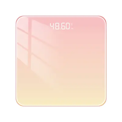 Weishang LOGO weight scale household digital scale human body fat scale small girls dormitory weighing scale electric high precision - 5