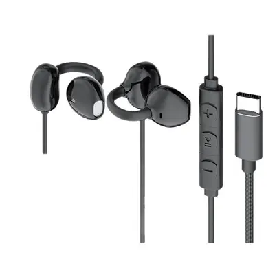 Özel Model Açık Tip Çapraz Sınır Spor Kulaklık Stereo Surround HD Konuşma Gürültü Azaltma Oyun Adım Dinleme Kulaklığı