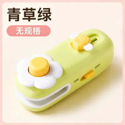 Original Mini Flower Hand Press Sealing Machine Household Small Heat Sealer Food Bag Magnetic Kitchen Food Storage Tool - 8