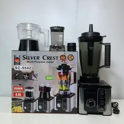 Commercial 3-in-1 Wall-mounted Blender Multifunctional Cooking Machine Meat Grinder Large Capacity 3L Factory Wholesale