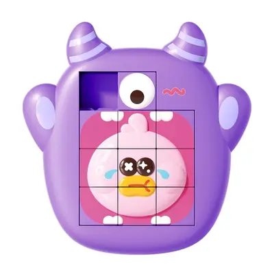 Children's Huarong Road Sliding 3D Puzzle, Early Learning Baby Toy - 5