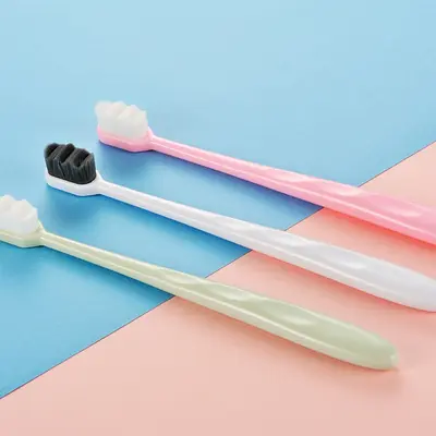 10,000-Bristle Soft Adult Toothbrush with Small Head, Single Pack