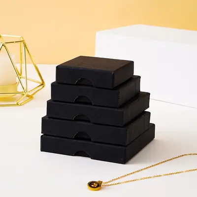 Direktversand vom Hersteller – Grenzüberschreitend für Amazon – Schmuck-Schachteln mit Deckel – Geeignet für Ringe, Halsketten und Ohrstecker - 10