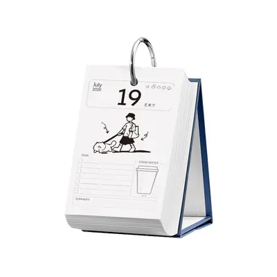 365-Tage-Tischkalender, einseitiger Planer - 6