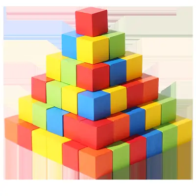 Early Education Colorful Building Blocks for Kids, Math Teaching Toys - 6
