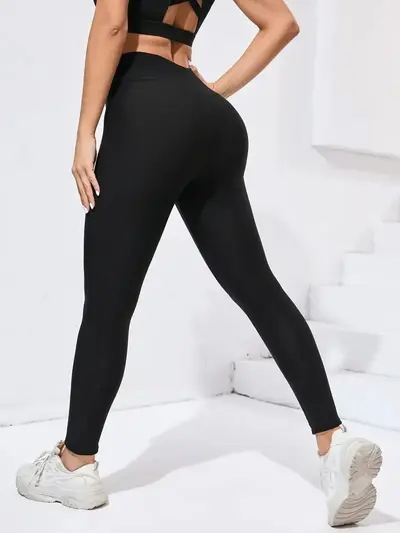 Kadın Polar Astarlı Yoga Taytı Kaldırıcı Karın Sıkılaştırıcı Dar Kesim