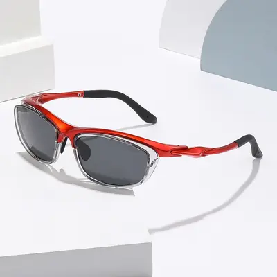 Cross-border fashion, various lenses, removable combination sunglasses, color-changing polarized outdoor sports sunglasses, sunglasses - 3