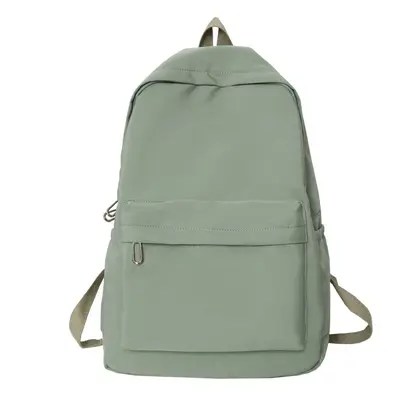Women's Daily Backpack, Solid Colour, Large Capacity School and Travel Bag - 11