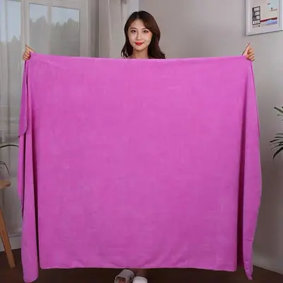 Beauty salon large bath towel, absorbent and lint-free bath towel, large towel, physiotherapy massage heating bed towel - 12