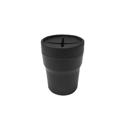 Car trash can, mini storage box for car, interior accessories, creative storage space for round car.