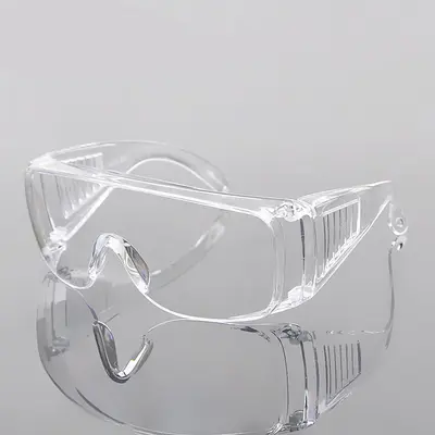 Blinds-Style Breathable Protective Goggles, Laboratory Glasses, Clear Safety Goggles, Anti-Splash Glasses Wholesale Eyewear