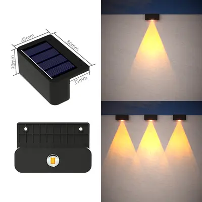 Solar Outdoor Step Light for Garden and Staircase - 9