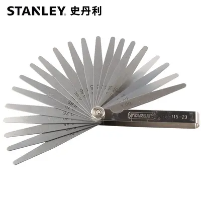 Stainless Steel Metric and Imperial Gauge Set, Gap, Thread and Level Gauge