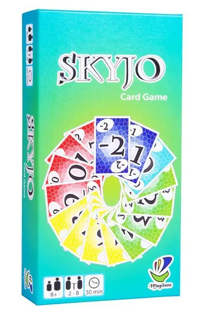 Skyjo Action Card Game for Family Parties, Brain Training