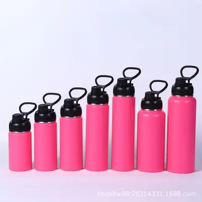 304 paslanmaz çelik uzay şişesi, 12oz 24oz 40oz 64oz, termos, hediye kutulu - 13