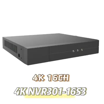 UNV Uniview NVR 4K 16 Kanal Ses H.265 4K UNV 1HDD 8MP 112Mbps - 4