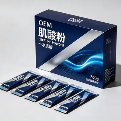 亚马逊热销300gcreatinepowder一水肌酸粉健身肌酸粉工厂OEMODM