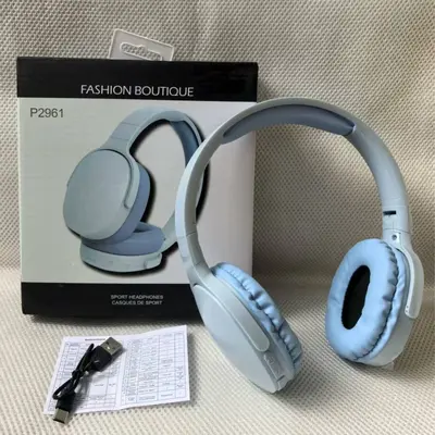 P2961 Over-Ear Bluetooth Headphones, Long Battery Life, Wireless Gaming Headset