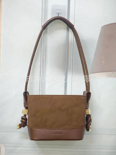 Modische Damen-Tote-Bag im Eimerdesign, als Schulter- oder Handtasche - 10