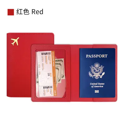 Pasaport kılıfı PU deri, kalınlaştırılmış - 7