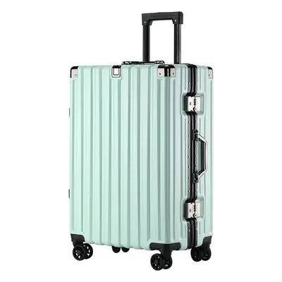 Combination Lock Student Trolley Suitcase, Durable Boarding Luggage
