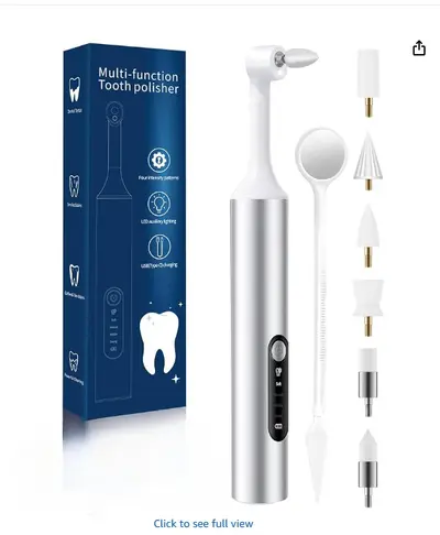 Electric Tooth Polisher, Tartar and Plaque Remover - 9