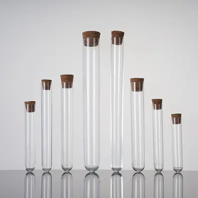 Kunststoff-Radioimmunoassay-Röhrchen, Einweg, mit Stopfen, PS-Probenröhrchen, transparente harte Röhrchen, Radioimmunoassay-Röhrchen