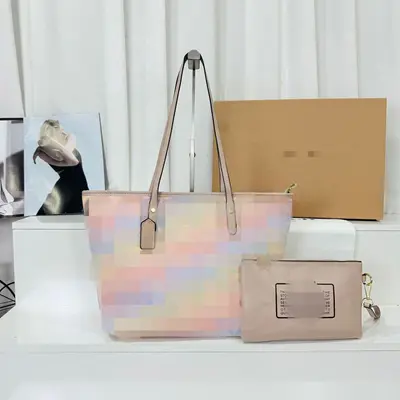 Women's Single Shoulder Bag, Solid Color, Minimalist Small Square Design - 2