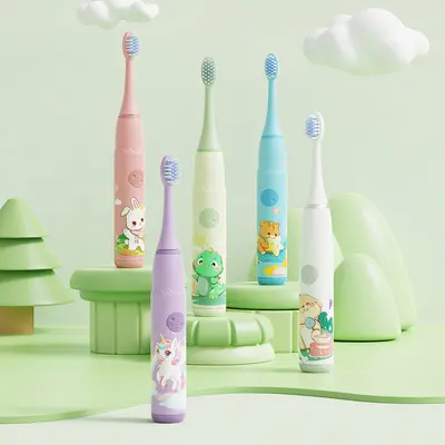 Household Sonic Electric Toothbrush with Soft Bristles, Rechargeable