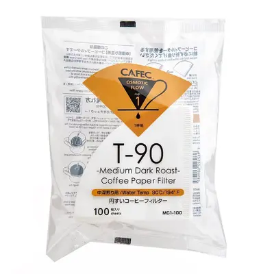 Original Conical Coffee Filter Paper, Food-Grade ECaC, Sanyo AF MV6 Pour-Over Filter