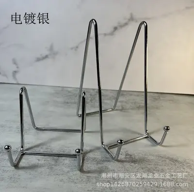 Nail art display stand decorative plate certificate photo frame magazine holder phone photo lazy stand - 9