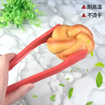 Üç parçalı renkli plastik yiyecek klipsi seti, kaymaz set, salata klipsi, ekmek kek klipsi, çok fonksiyonlu yiyecek klipsi seti