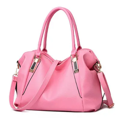 Große Damenhandtasche aus Weichleder, schlicht und elegant - 10