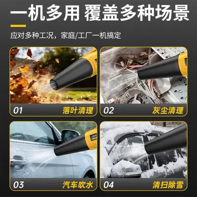 Industrial Rechargeable Lithium Battery Blower, High Power - 4