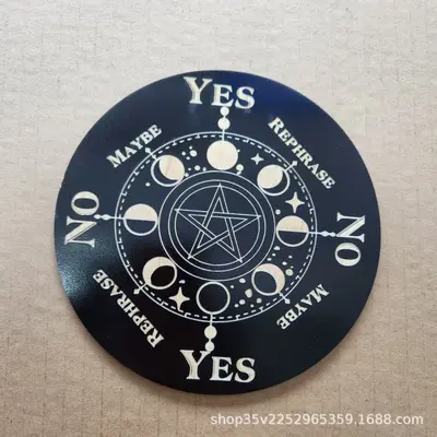 Ahşap sarkaç disk kavak enerji kurulu ahşap oyma el sanatları ev meditasyon süsler askı süsleri