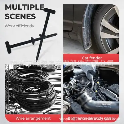 Universal Plastic Cable Tie Clips for Engine Under-Cover and Fender Liner