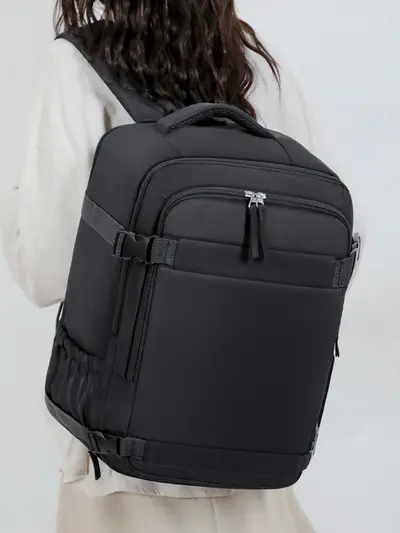 Men's Lightweight Laptop Backpack, Large Capacity Commuter Bag - 5