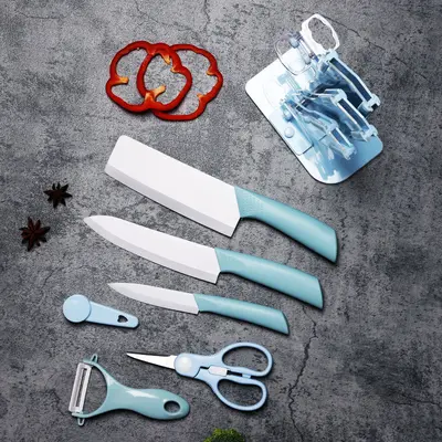 Keramik-Geschenkmesserset, 5-teilig, für die Küche - 3