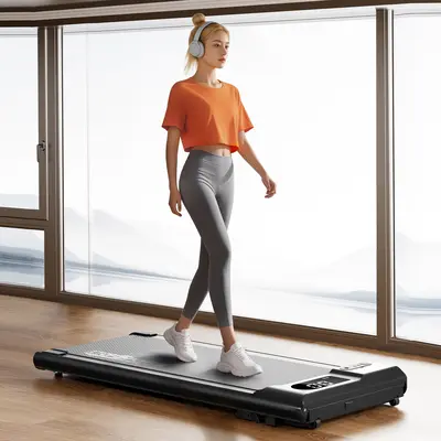 2-in-1 Electric Treadmill with Body Shaping Machine, Ultra-Quiet Home Use - 10
