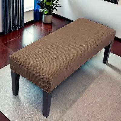 Cross-border Ready-made Bench Cover Piano Elastic Thickened Corn Kernel Bench Cover Home Hotel Shoe Changing Stool Cover - 10