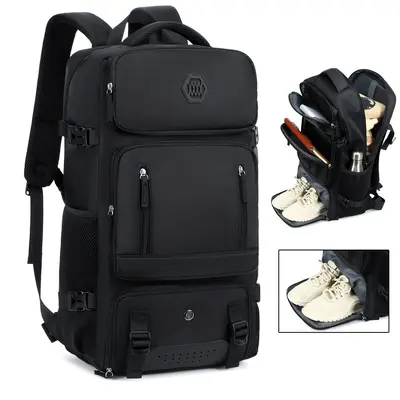 Herren-Rucksack extra groß, erweiterbar, als Bordgepäck geeignet - 1