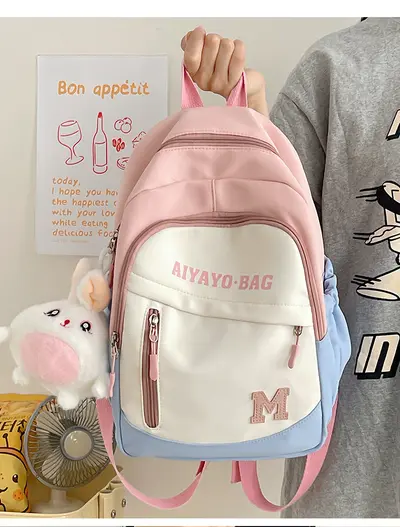 Rucksack für grenzüberschreitende Bildungsreisen, kleiner Rucksack für Kinder, Reiserucksack für Mädchen, Ausflugsrucksack für Grundschüler, leichter Frühjahrswanderrucksack. - 12