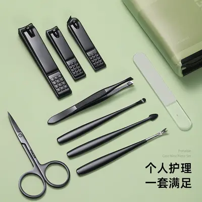 德国指甲刀套装家用高档剪刀男女士指甲钳挖耳勺工具原装修甲刀具