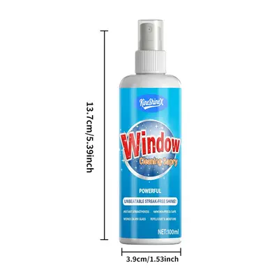 Bathroom Mirror Water Stain Remover, Anti-Fog Spray