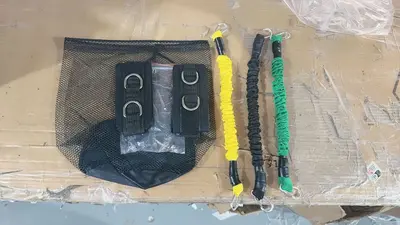 Bacak direnç bandı, taekwondo antrenman ayak bileği lastiği - 13