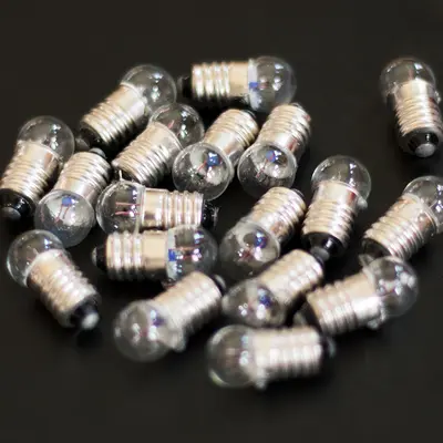 Miniature Bulb 1.5V 2.5V 3.8V with Socket for Electrical Experiments
