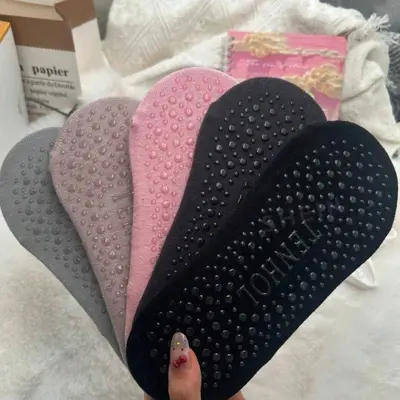Yoga and Pilates Socks for Women, Non-Slip, Summer, Indoor Fitness